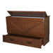 Cottage Cabinet Bed in Cojoba - Open Drawer and Open Top