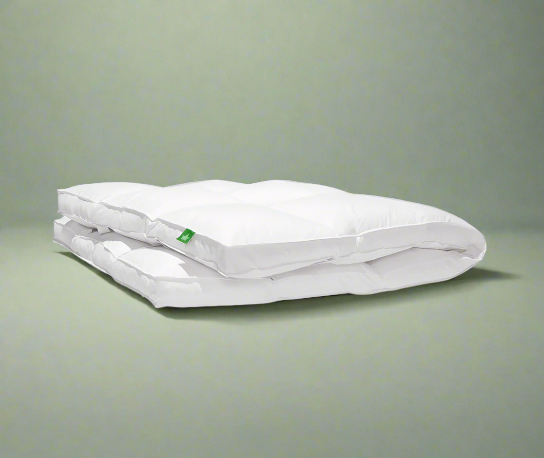 White Down Featherbed Mattress Topper
