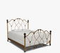 Wesley Allen Morsley Complete Bed in Aged Brass