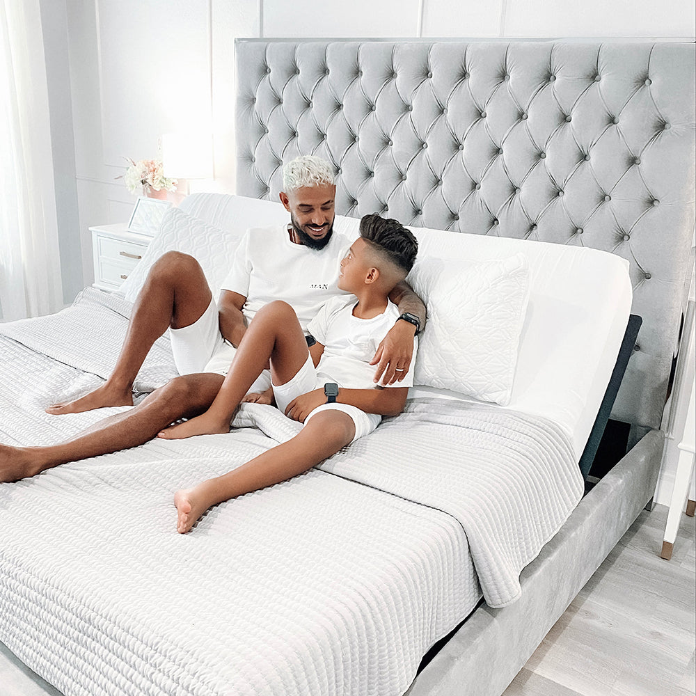 Euphoria Adjustable Bed Package - Available exclusively at Luxurious Beds and Linens