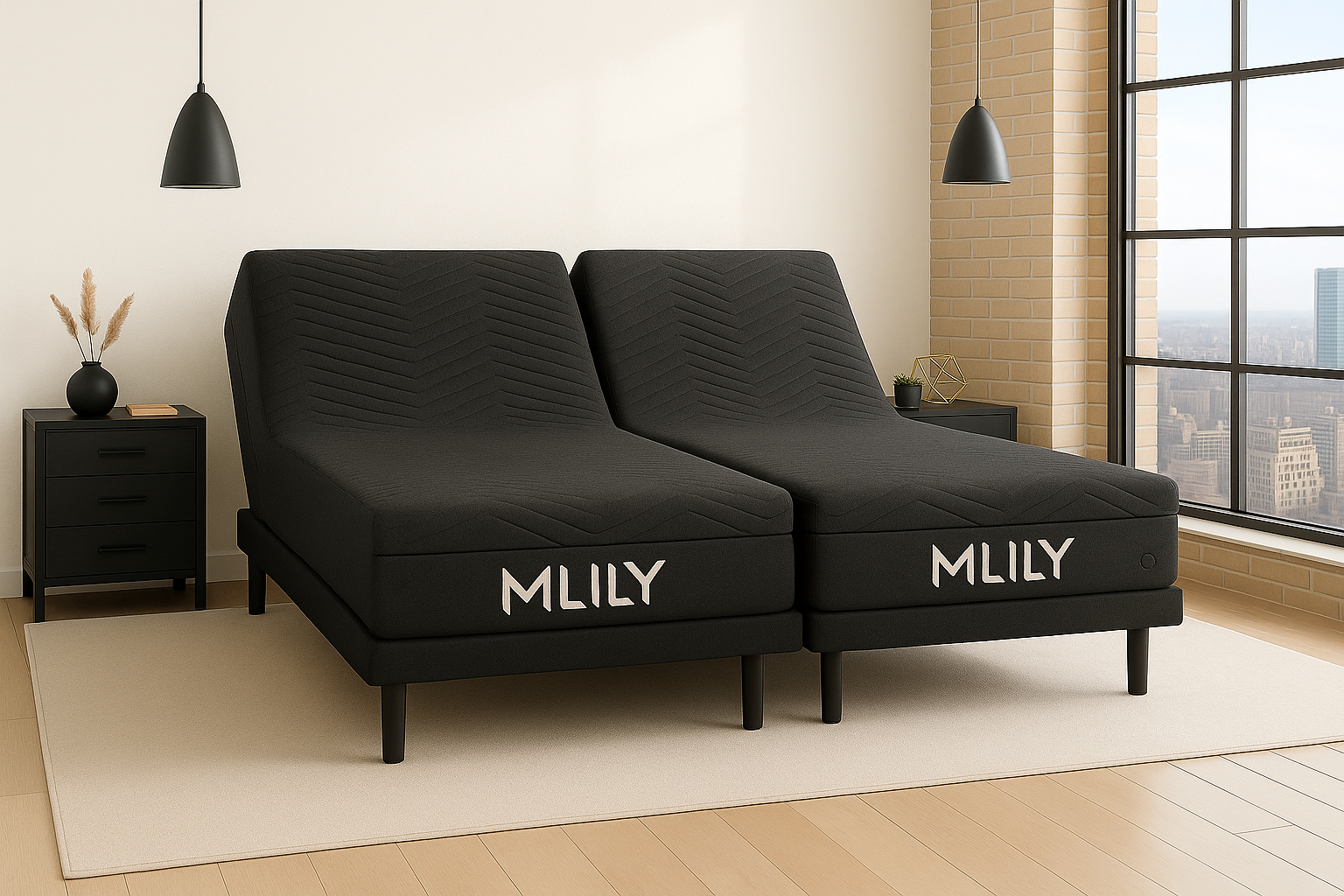 Both Mattresses in One Uniform Color
