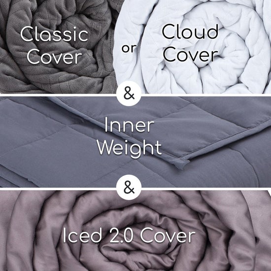 Hush 2 in 1 Weighted Blanket Bundle