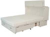 Cabinet Bed™ Premium Series with Full Extend Drawer and Fold Back Sides