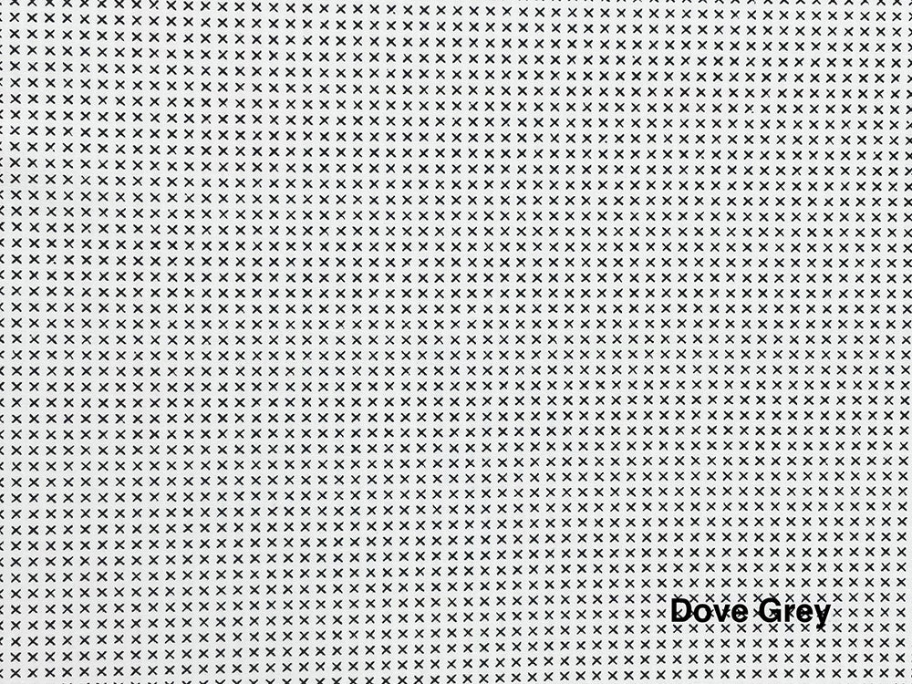 Cross Stitch Swatch in Dove Grey