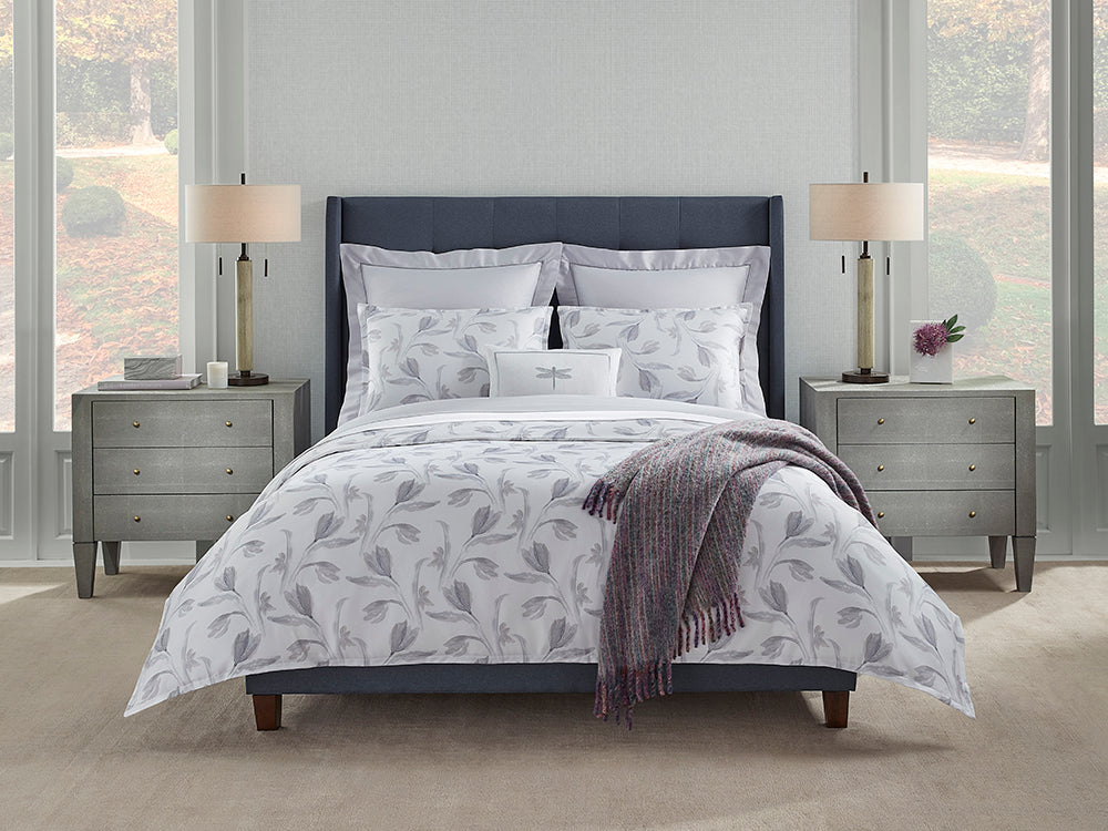 SFERRA Flores Duvet Cover and Shams - Made in Italy