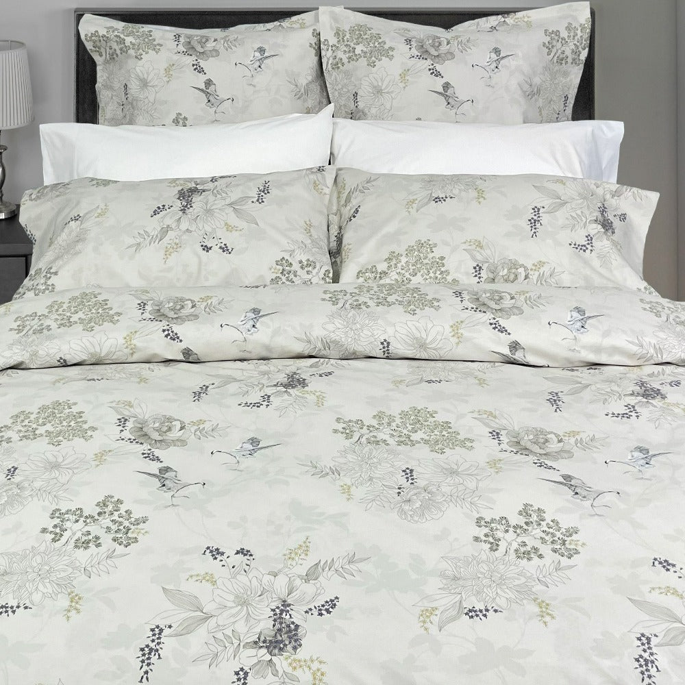 Cuddledown Sarus Percale Duvet Cover Made in Canada