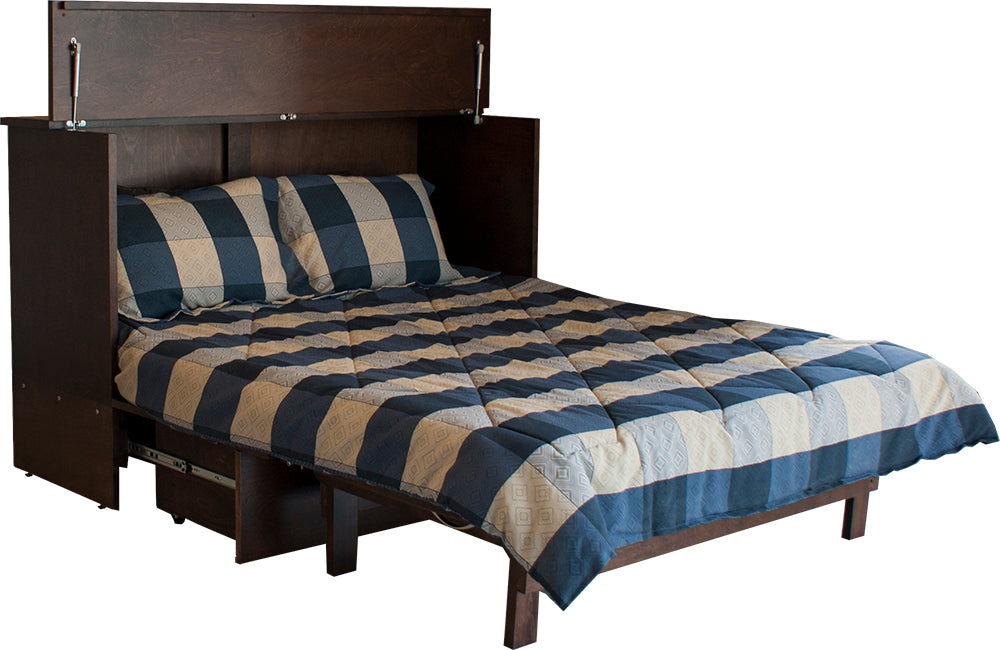 Study Buddy Cabinet Desk Bed