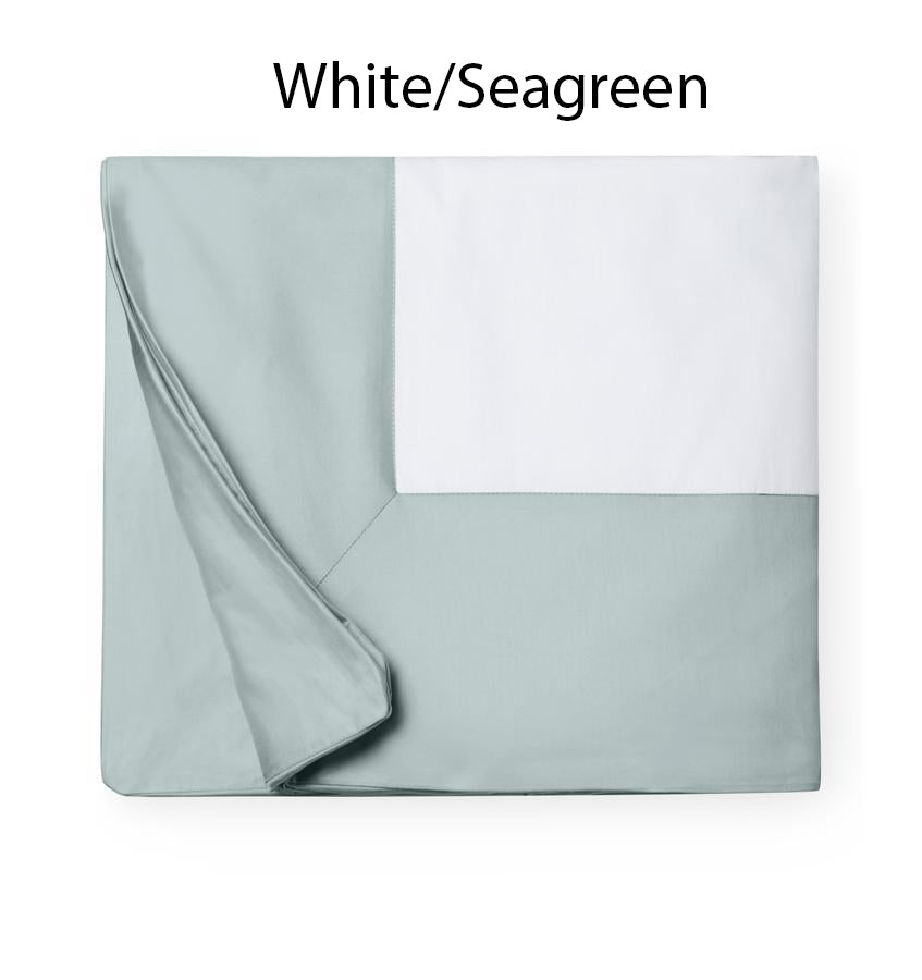 SFERRA Casida Collection - White/Seagreen Swatch