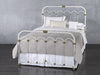 Wesley Allen Hillsboro Iron Bed in Vintage White - CBMF