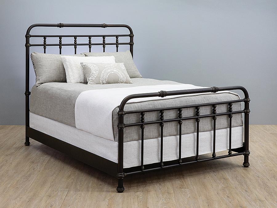 Laredo Iron Bed from Wesley Allen in Aged Bronze