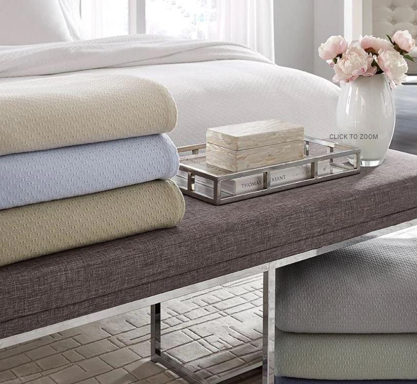 SFERRA Corino Cotton Blanket