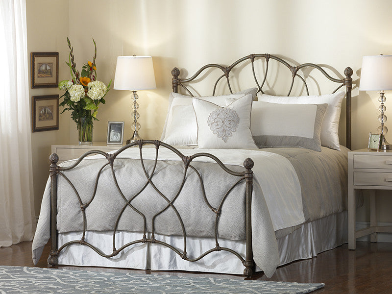 WESLEY ALLEN MORSLEY IRON BED - Luxurious Beds and Linens