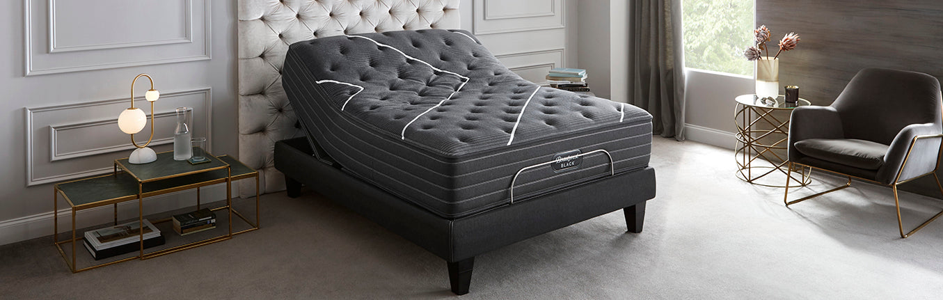 Adjustable Beds With Head & Pillow Tilt