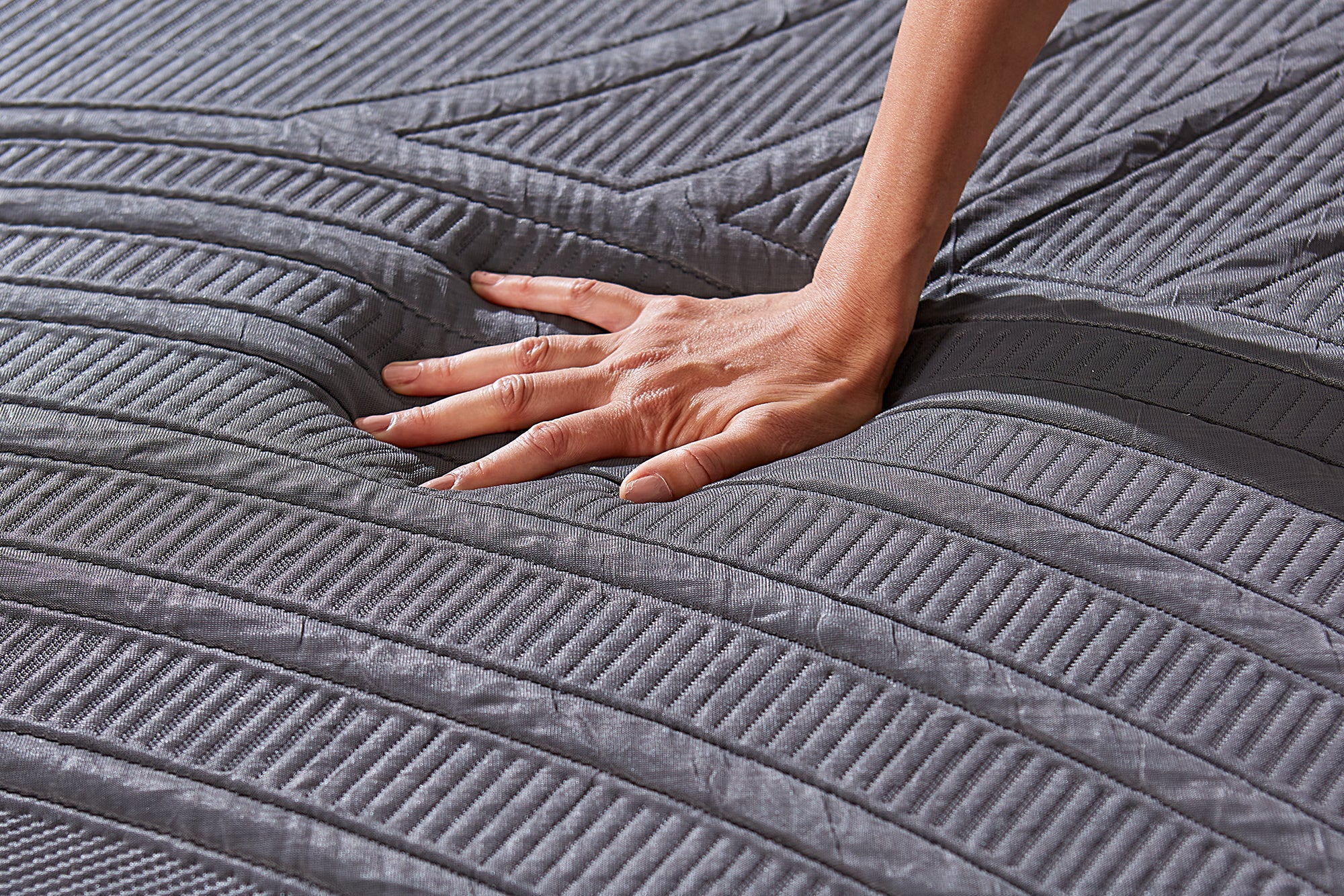 Sleep Surface of the PowerCool Mattress Firm by MLILY.