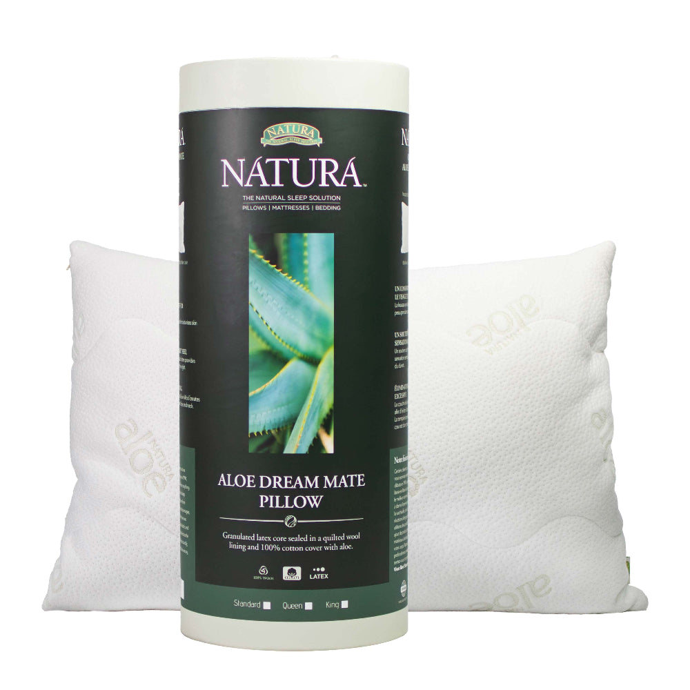 Natura Aloe Dream Mate - Shredded Latex Pillow