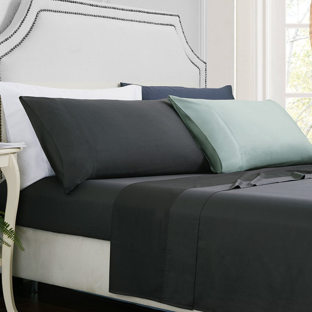 Woven™ Bamboo by Malouf Luxury Queen Duvet Cover Set