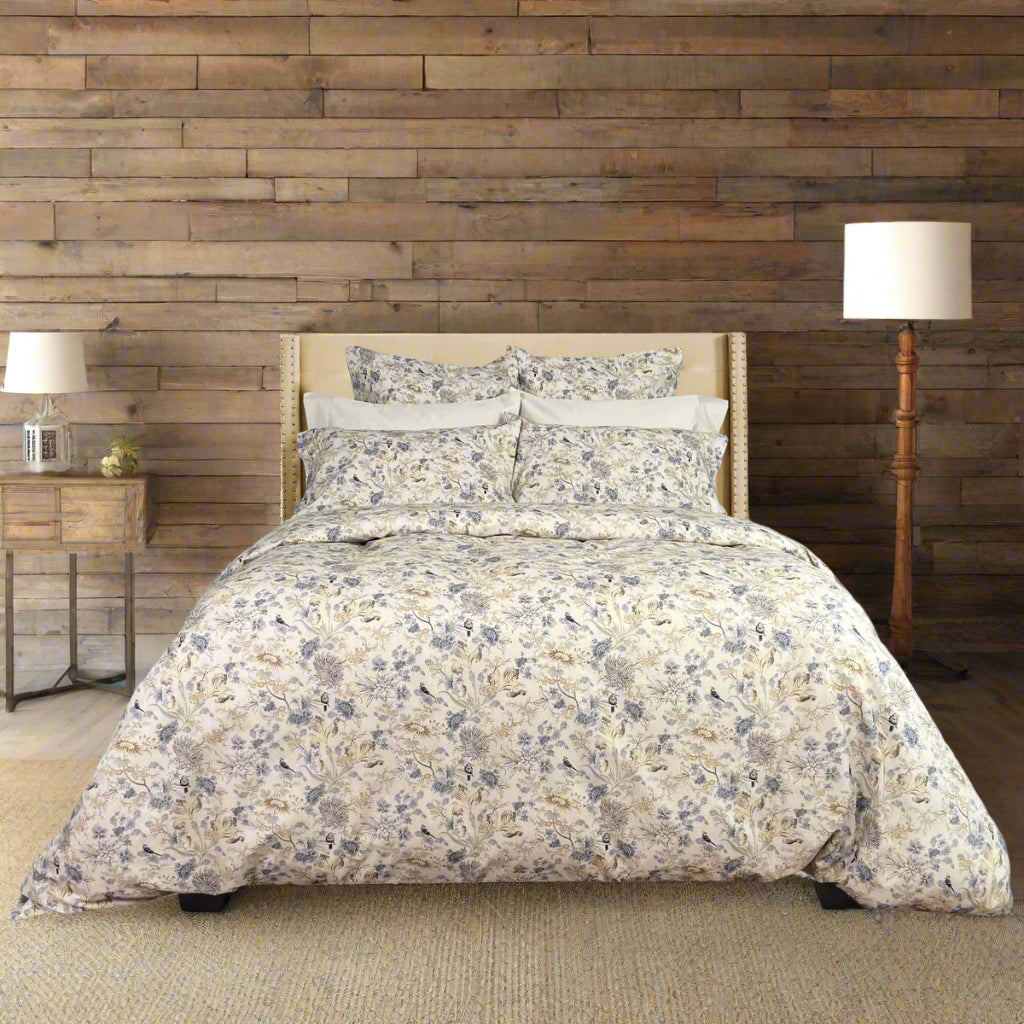 Blue Bird Duvet Cover