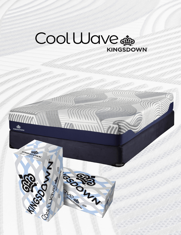 Kingsdown Cool Wave Split King Adjustable Bed Package