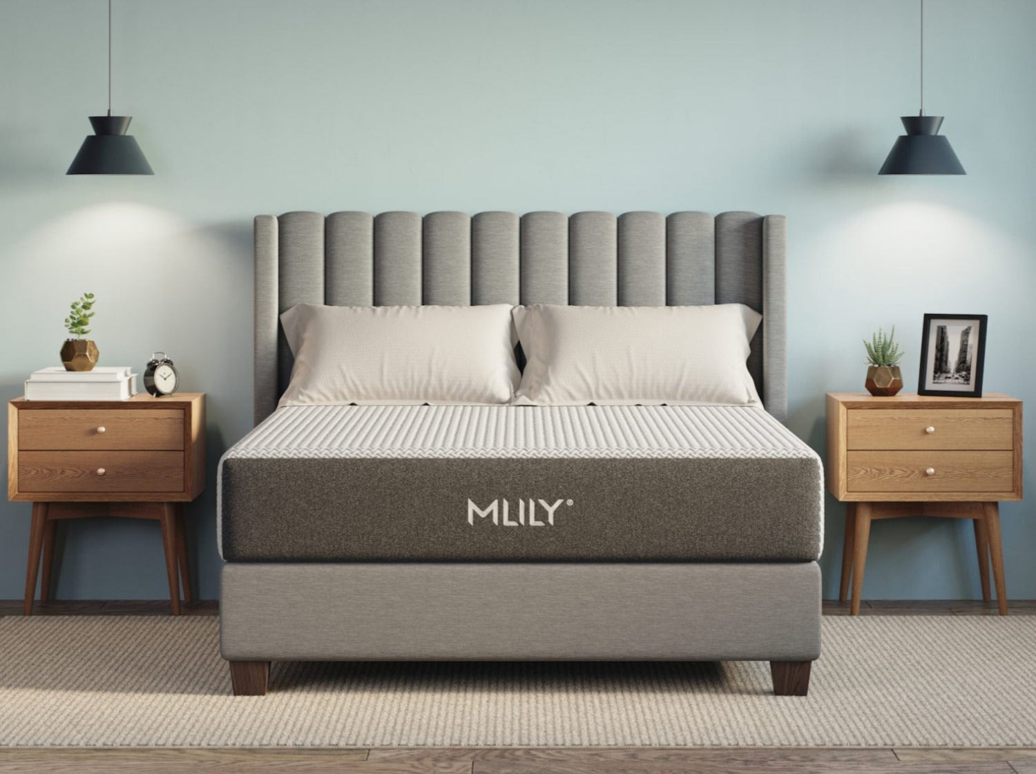 MLILY Fusion Orthopedic Hybrid Mattress - Luxurious Beds and Linens