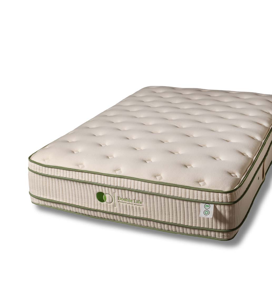 Flippable 2 Sided ET Organic Mattress - Made in Canada.