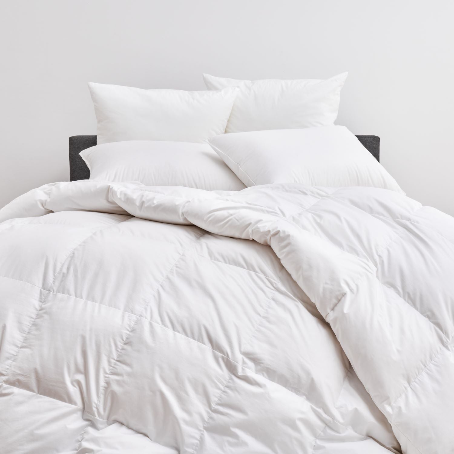 St Moritz Hutterite White Goose Down Duvet - Cuddledown at Luxurious Beds and Linens