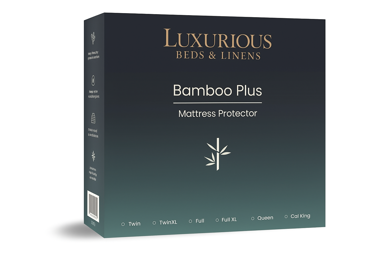 Bamboo Plus Mattress Protector by Luxurious Beds and Linens