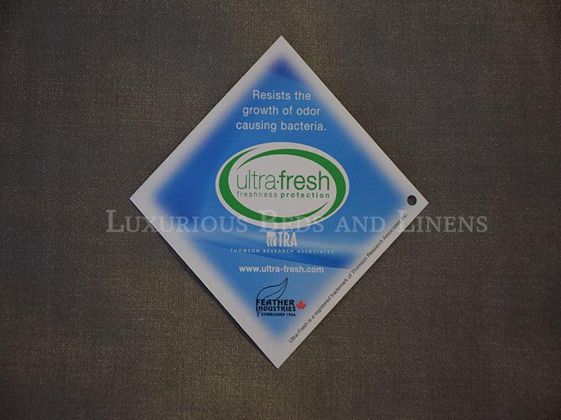 Ultra Fresh Sanitizes everyquality down product from Feather Industries