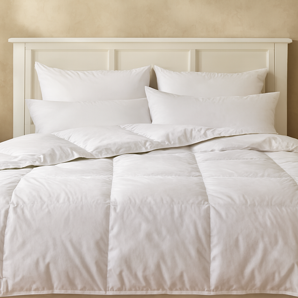 Aurora Duck Down Duvet by Cuddle Down with Organic Cotton Shell