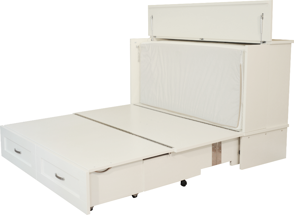 Cabinet Bed Premium Series with Full Extend Drawer.