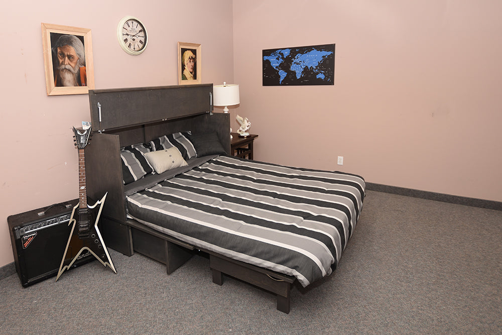 Cabinet Bed™ Open Dressed Bed - Luxurious Beds and Linens - Toronto and Edmonton