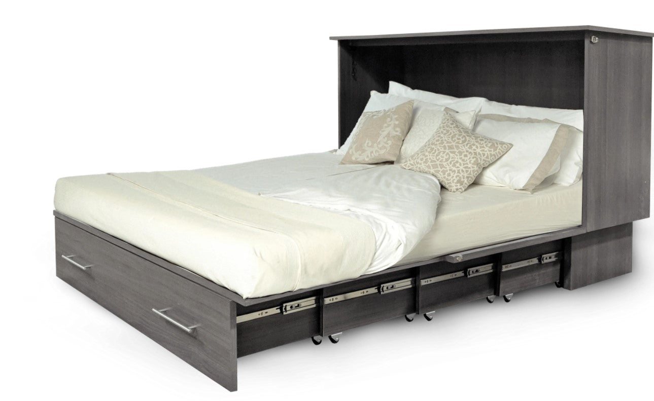 Midtown by Sleep chest Murphy Cabinet Bed - Open Platform View