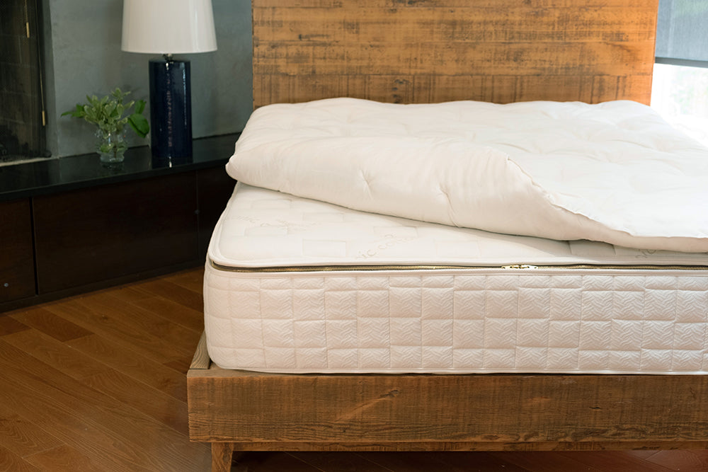 Naturepedic store mattress topper