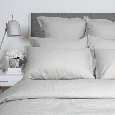Pique Duvet Cover and Shams featured in Glacier