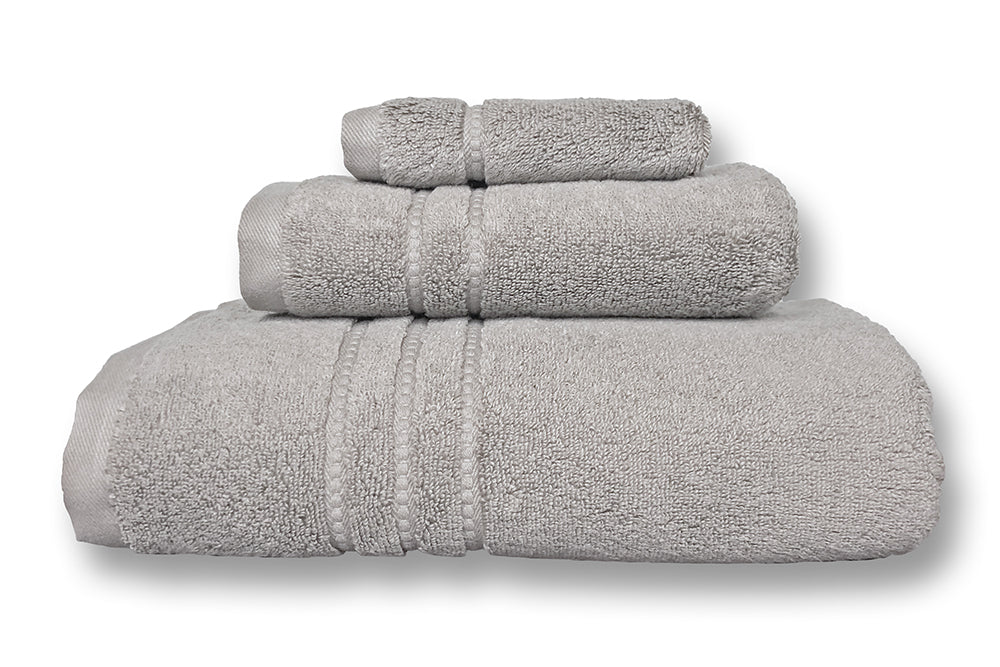 Portofino Towels in Glacier - Made in Portugal for Luxurious Beds and Linens