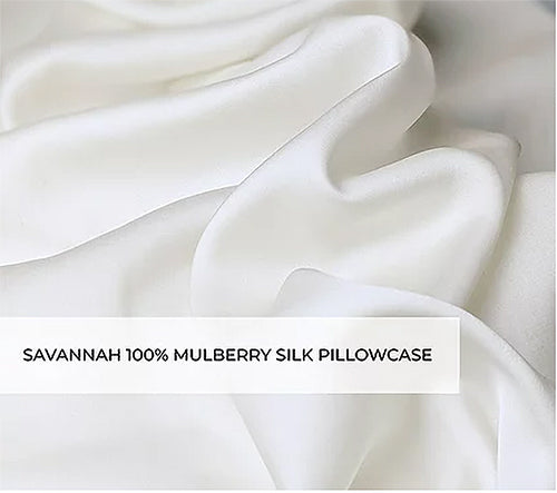 Savannah Mulberry Silk Pillowcase