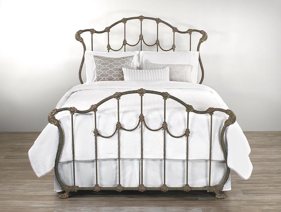 Beds - WESLEY ALLEN HAMILTON IRON BED