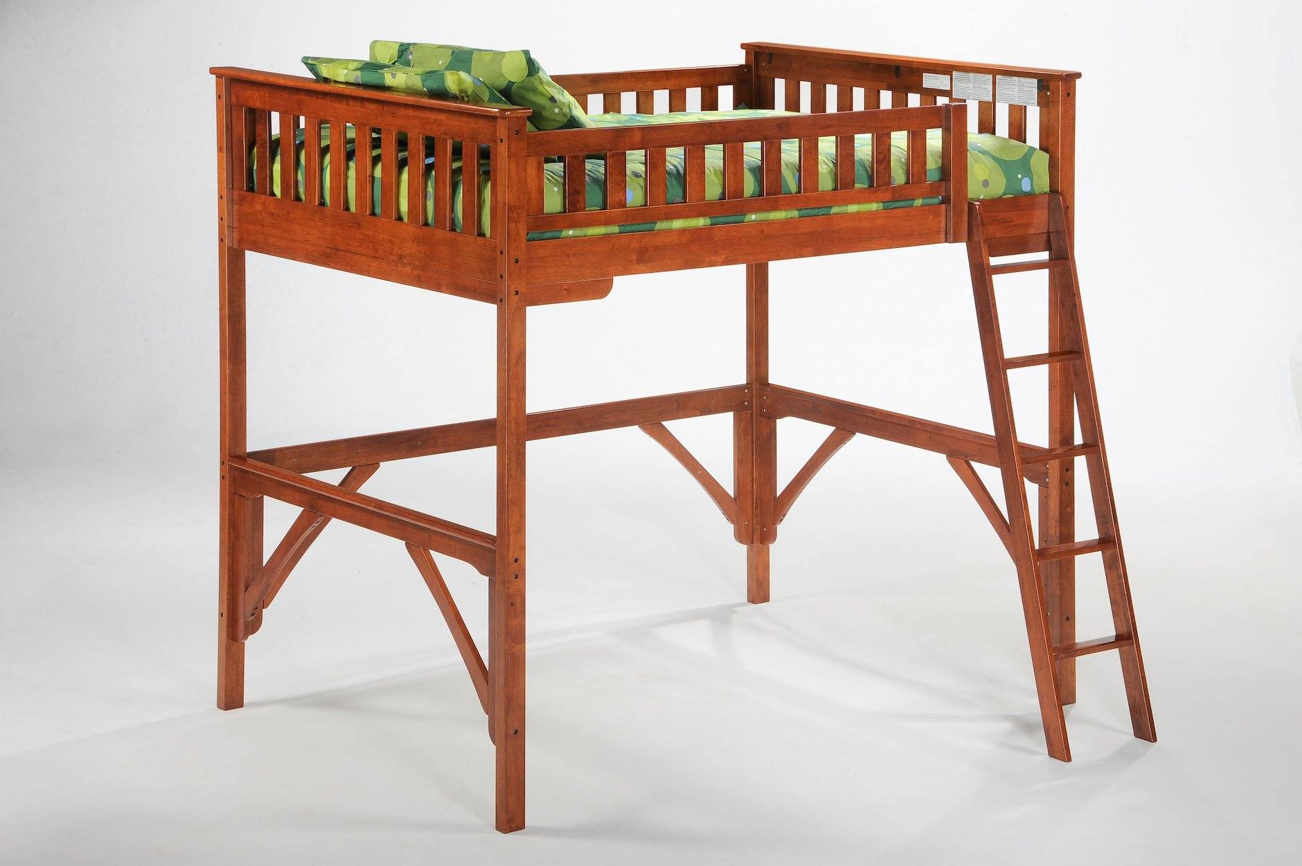 Bunk Beds - Ginger Loft Bunk Bed & Desk