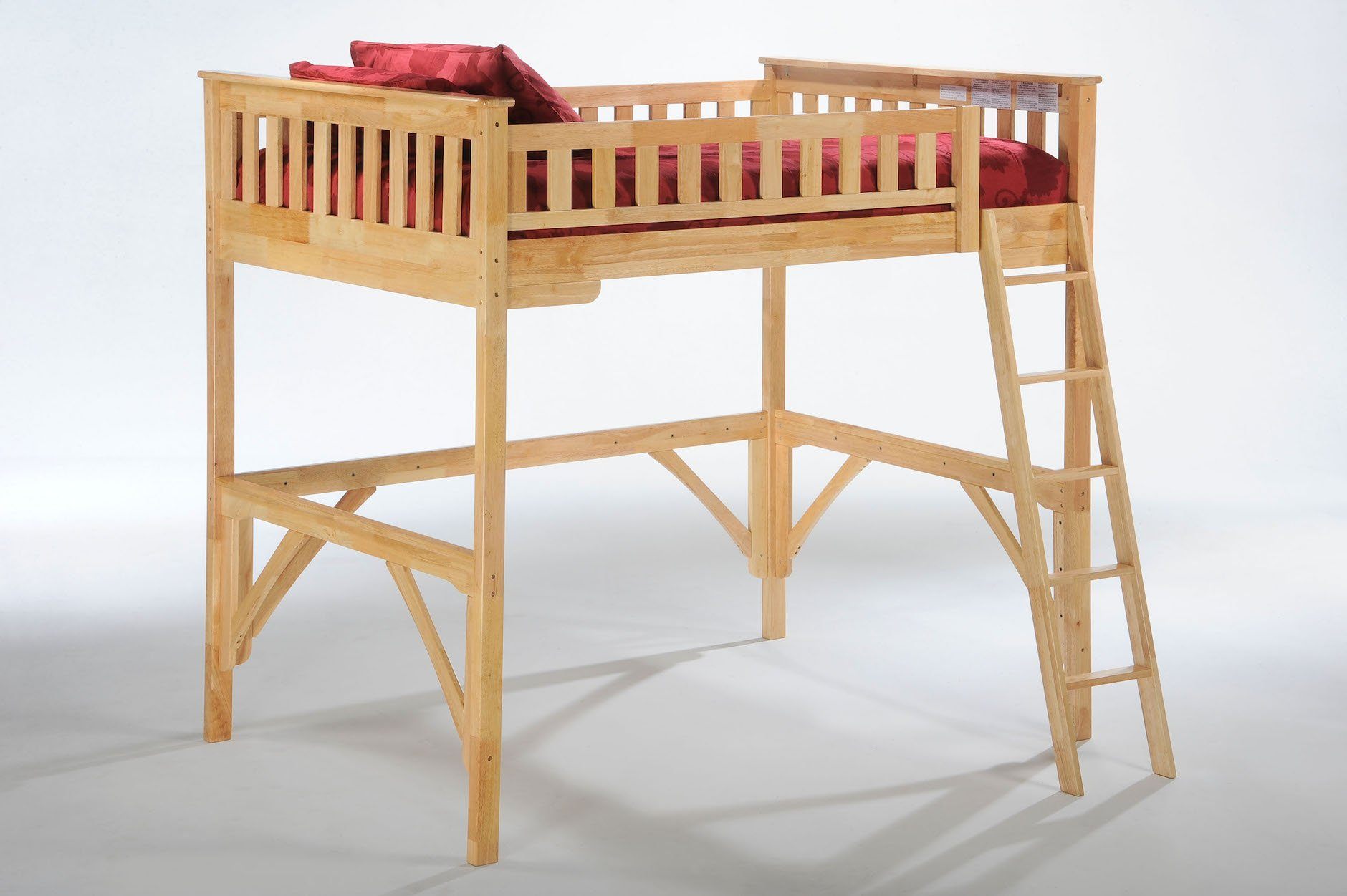 Bunk Beds - Ginger Loft Bunk Bed & Desk