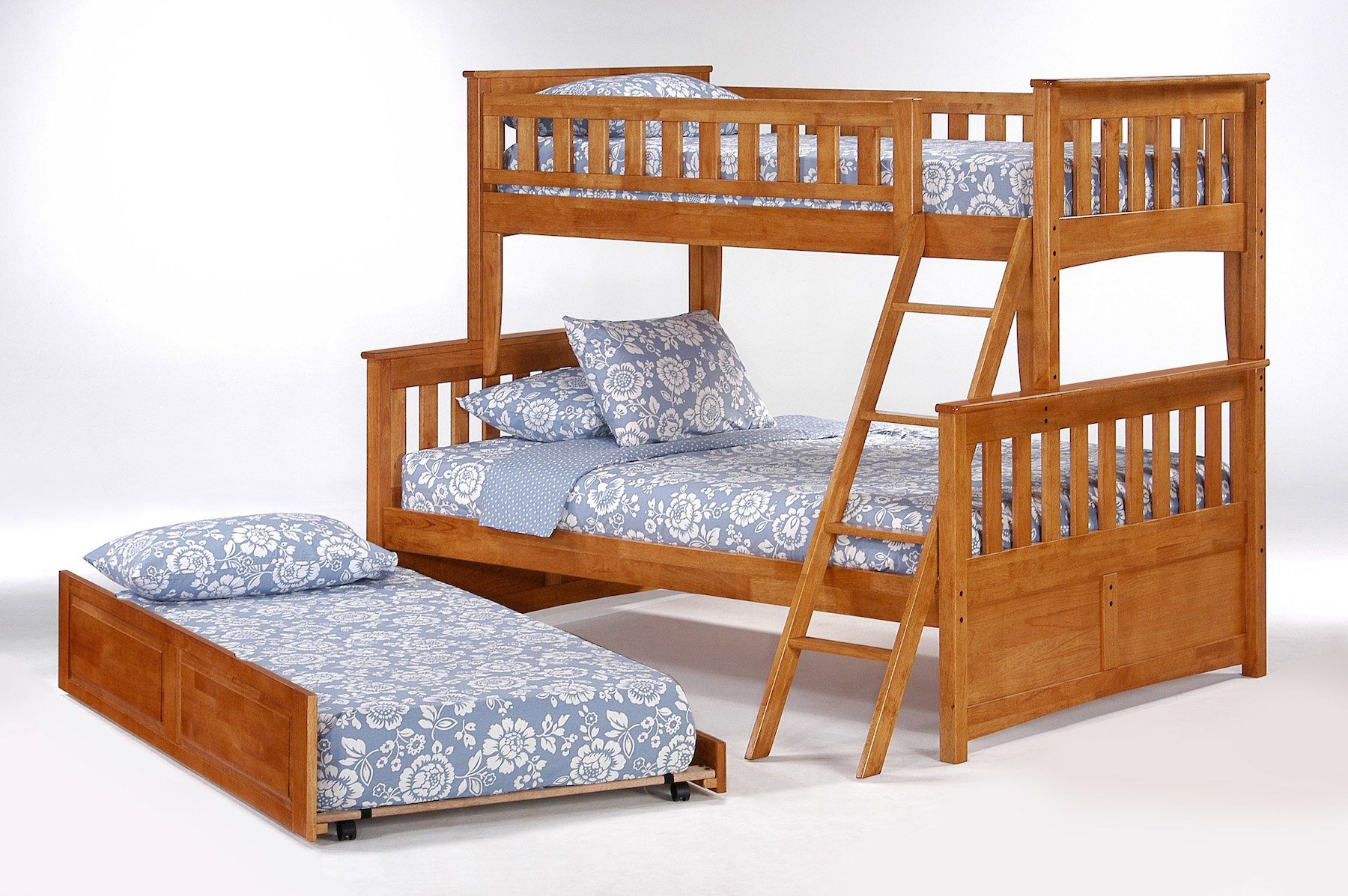 Bunk Beds - Ginger Twin Full Bunk Bed