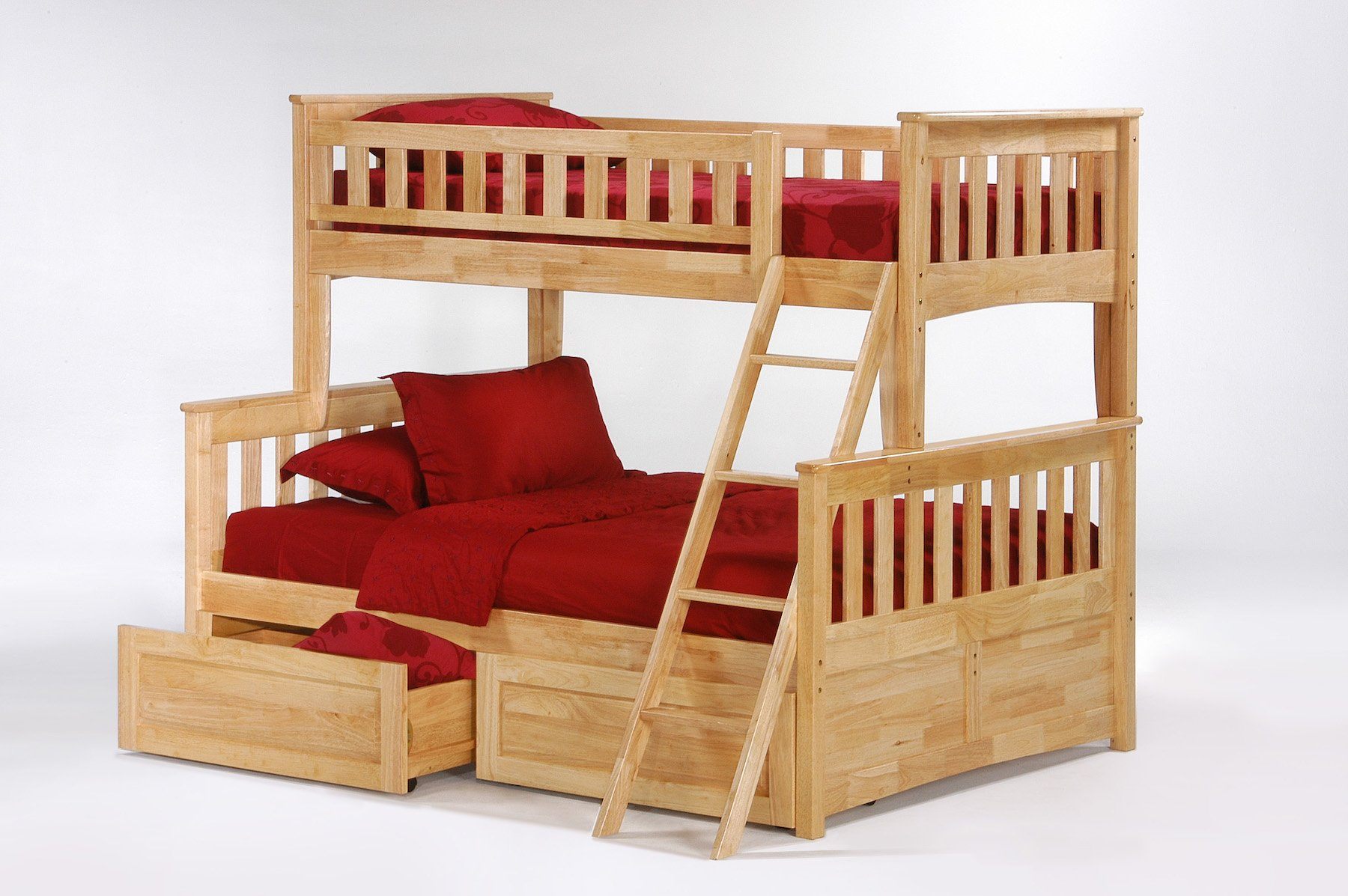 Bunk Beds - Ginger Twin Full Bunk Bed