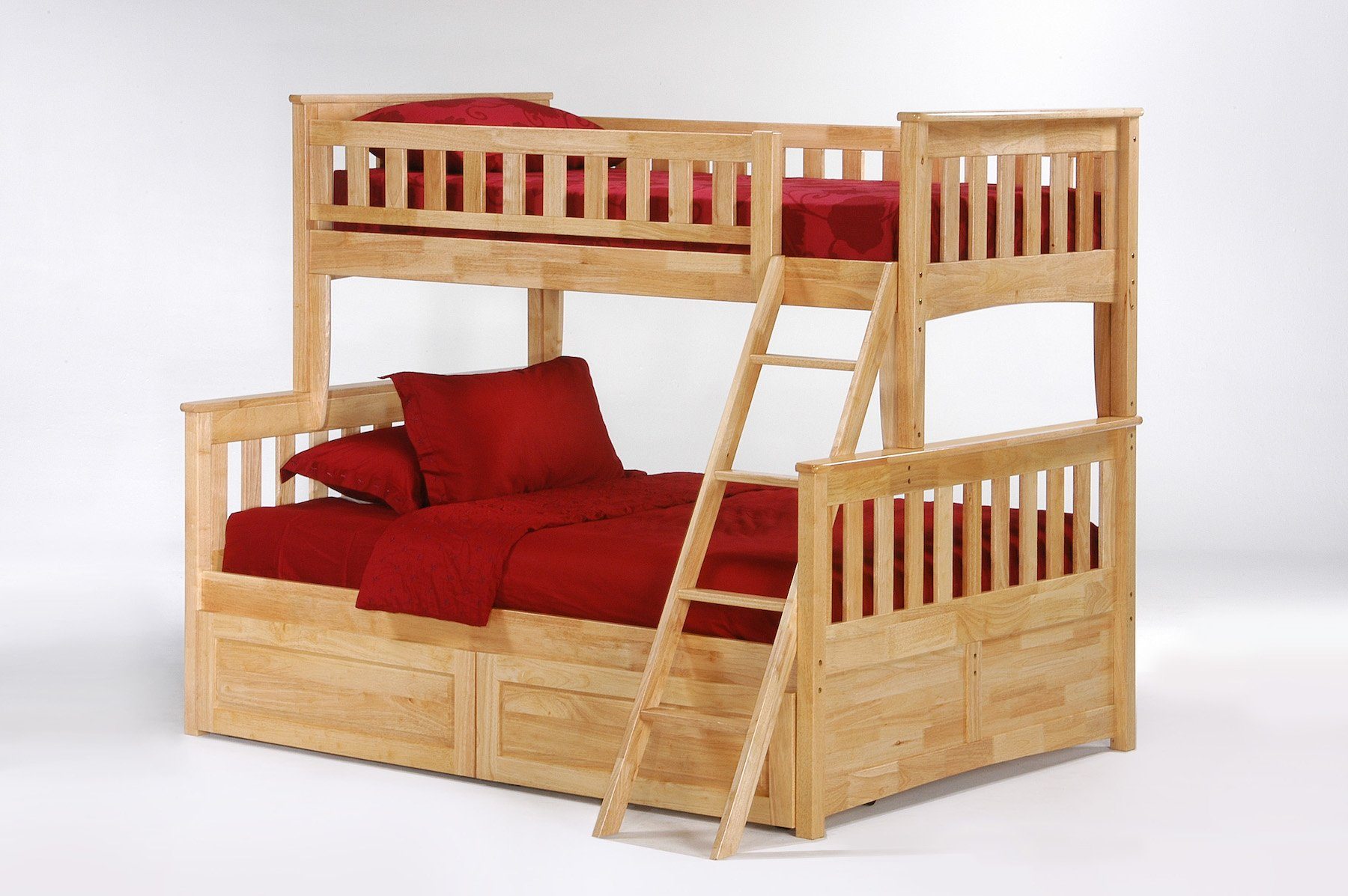 Bunk Beds - Ginger Twin Full Bunk Bed