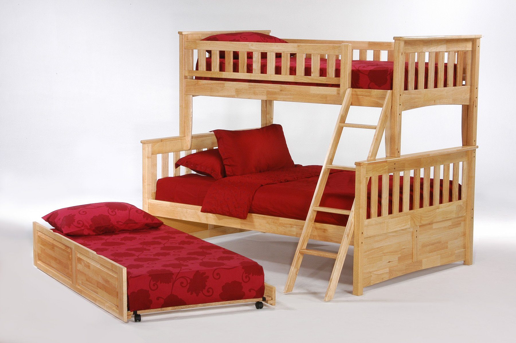 Bunk Beds - Ginger Twin Full Bunk Bed