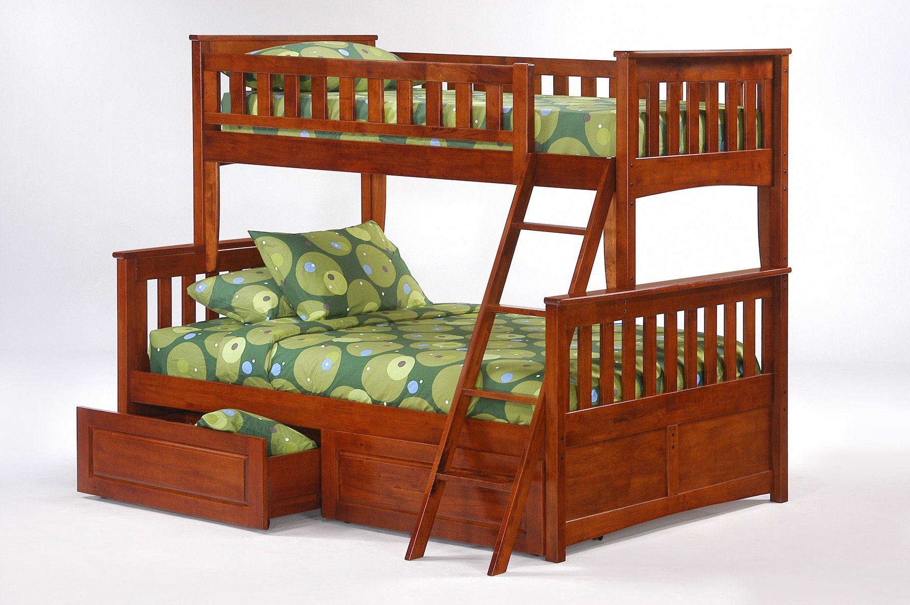 Bunk Beds - Ginger Twin Full Bunk Bed