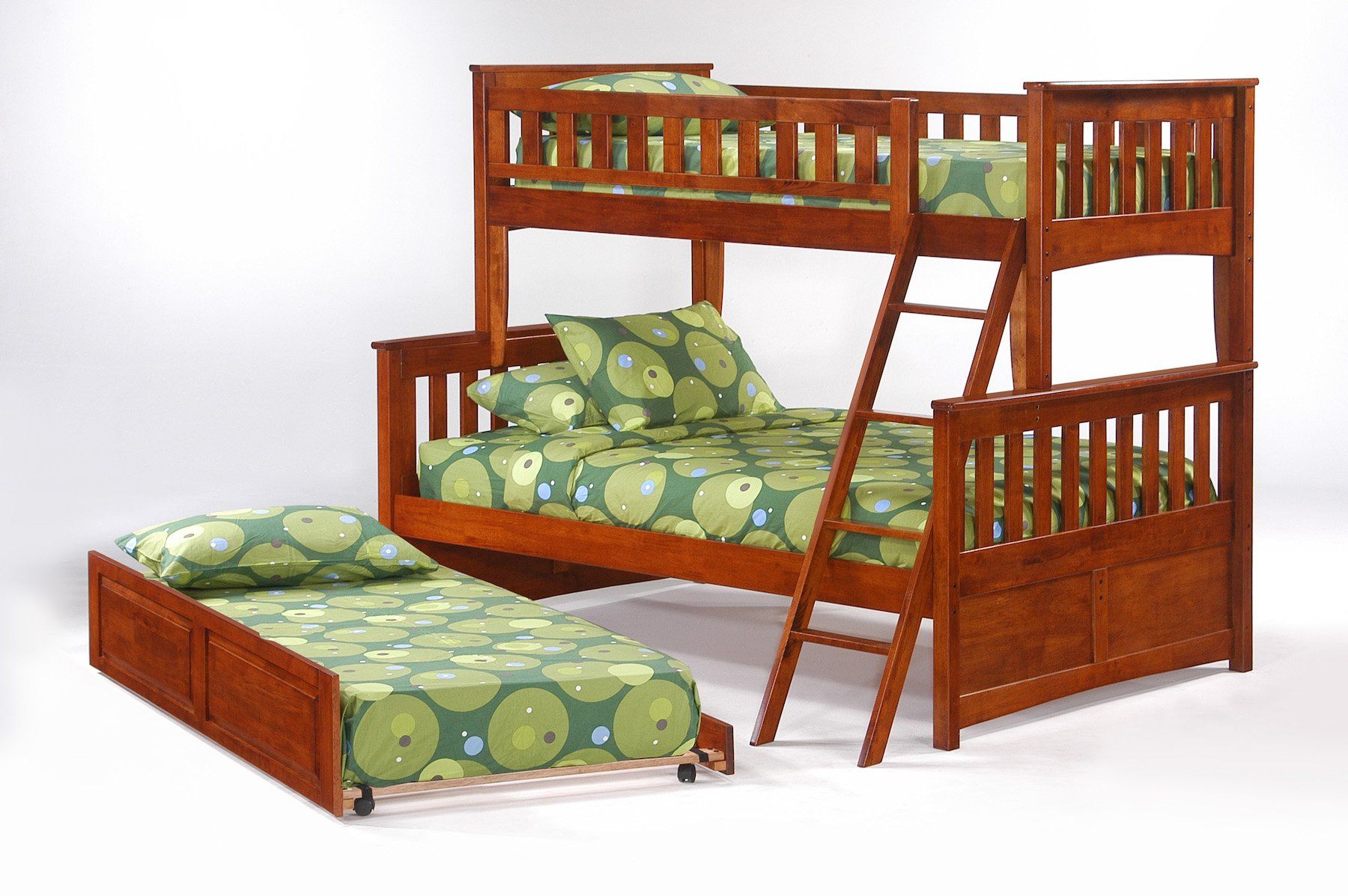 Bunk Beds - Ginger Twin Full Bunk Bed