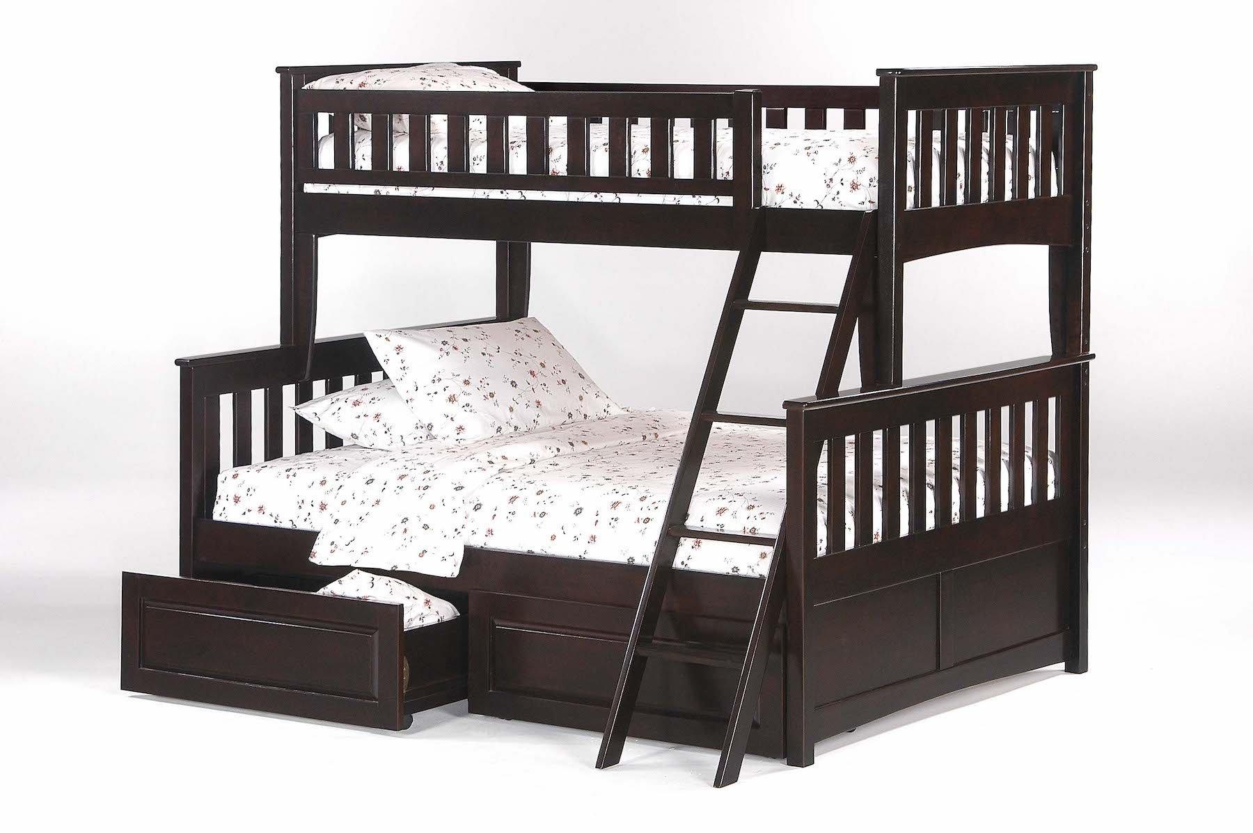 Bunk Beds - Ginger Twin Full Bunk Bed