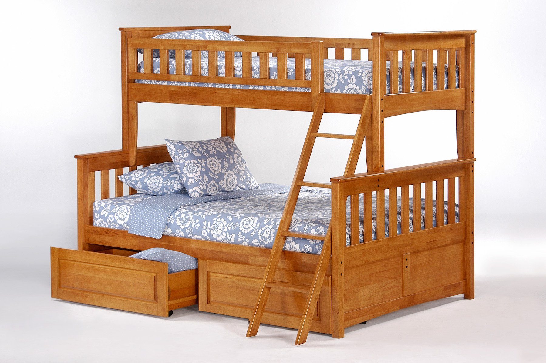 Bunk Beds - Ginger Twin Full Bunk Bed