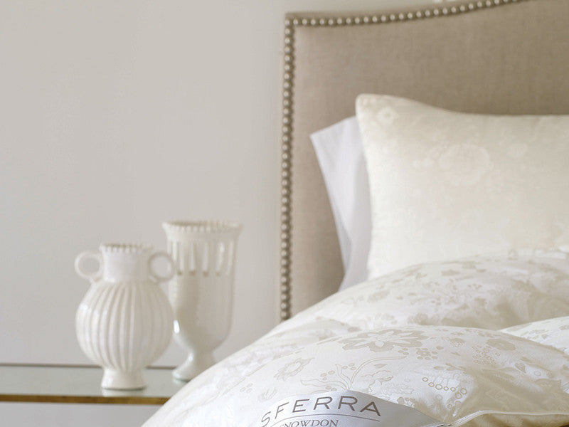 SFERRA® Snowdon Down Pillow - Luxurious Beds and Linens