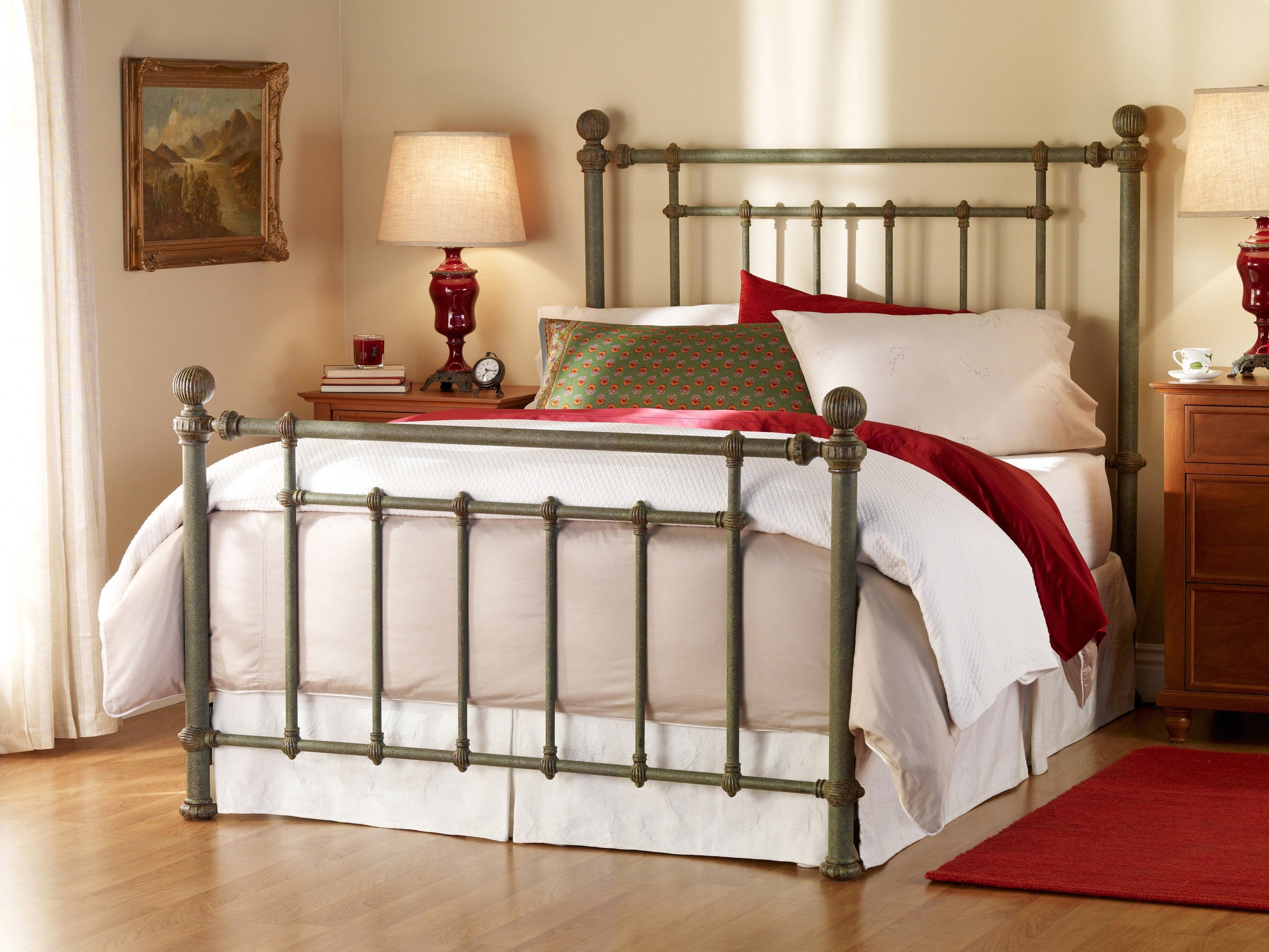 WESLEY ALLEN REVERE IRON BED - Luxurious Beds and Linens