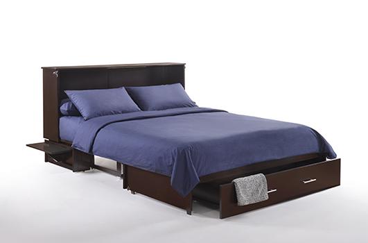 Murphy Beds - Sagebrush Murphy Cabinet Bed With Mattress