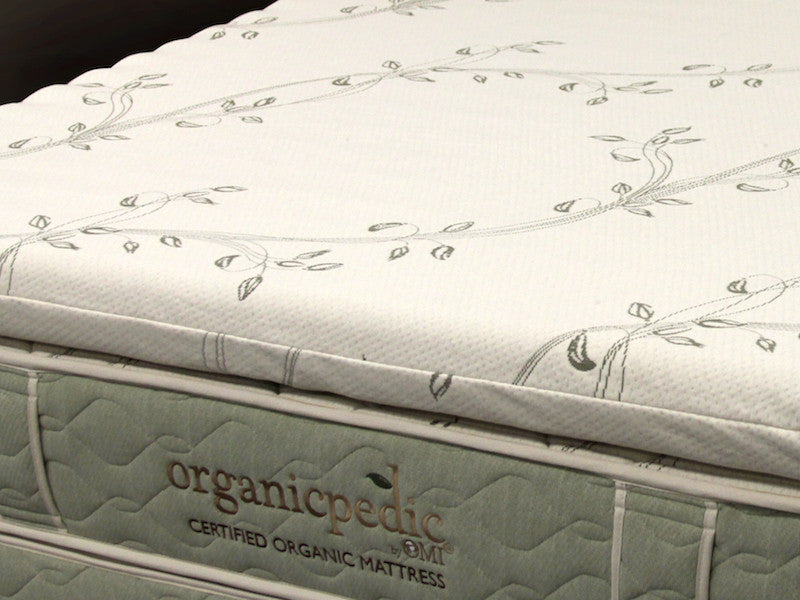 OMI Wave Organic Latex Mattress Topper - Luxurious Beds and Linens